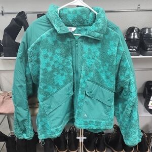 JoyLab Teal Fleece Jacket